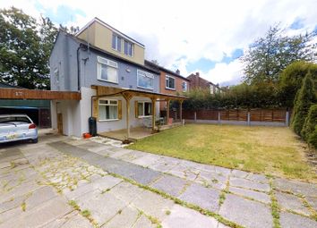 Thumbnail 3 bed semi-detached house for sale in Philips Park Road East, Whitefield, Manchester