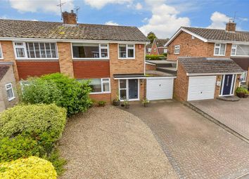 Thumbnail 3 bed semi-detached house for sale in Lewis Court Drive, Boughton Monchelsea, Maidstone, Kent