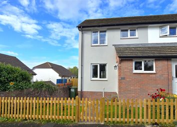 Thumbnail 2 bed end terrace house for sale in Holwill Drive, Torrington, Devon