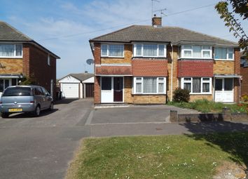 Thumbnail 3 bed semi-detached house to rent in Lockington Crescent, Luton