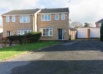 Thumbnail 3 bed semi-detached house for sale in Spinney Halt, Whetstone, Leicester