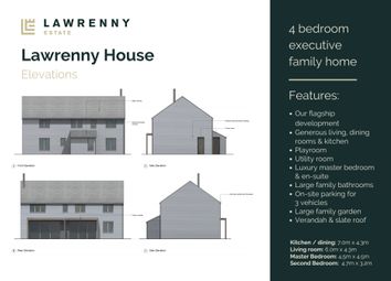 Thumbnail 4 bed detached house for sale in Lawrenny, Kilgetty