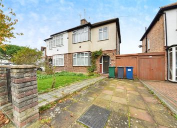 Thumbnail 3 bed semi-detached house for sale in Aberdare Gardens, Mill Hill, London