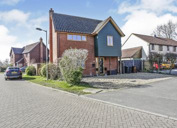 Thumbnail 3 bed detached house for sale in Pipers Meadow, Worlingworth, Woodbridge
