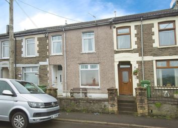 Thumbnail 3 bed terraced house for sale in Bedw Road, Pontypridd