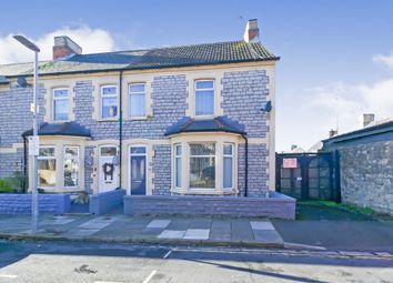 Thumbnail 4 bedroom end terrace house for sale in Castleland Street, Barry