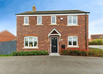 Thumbnail 3 bedroom detached house for sale in Great Burnet Close, Rugby