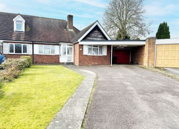 Thumbnail Semi-detached bungalow for sale in Manor Road, Wythall