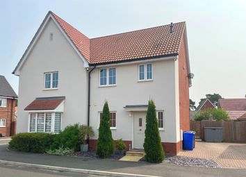 Thumbnail 3 bed semi-detached house for sale in Larch Way, Red Lodge, Bury St. Edmunds