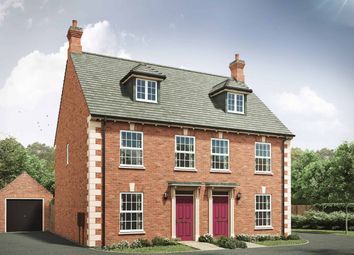 Thumbnail 3 bedroom semi-detached house for sale in "The Thornton G" at Ullesthorpe Road, Gilmorton, Lutterworth