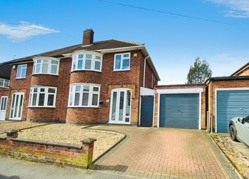 Thumbnail Semi-detached house for sale in Steyning Crescent, Glenfield