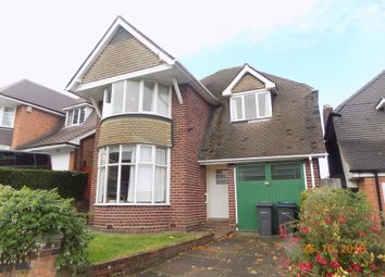 Thumbnail 3 bed detached house for sale in Hamstead Hall Avenue, Birmingham