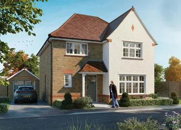 CGI External In White Render Of The Cambridge, A 4 Bedroom House