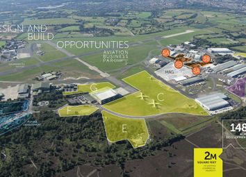 Thumbnail Industrial for sale in Design &amp; Build Opportunities, Aviation Business Park, Bournemouth Airport, Christchurch