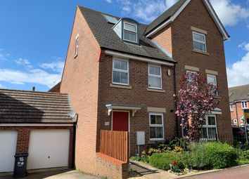 Thumbnail Semi-detached house for sale in Teasle Close, St Crispin, Northampton