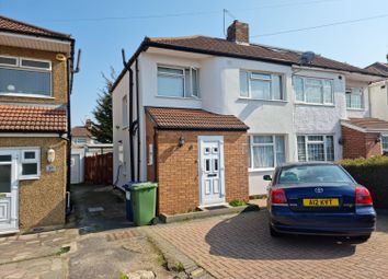 Thumbnail 3 bed semi-detached house for sale in Holyrood Avenue, Harrow