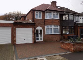 Thumbnail 3 bed semi-detached house for sale in Inchcape Avenue, Handsworth Wood, Birmingham