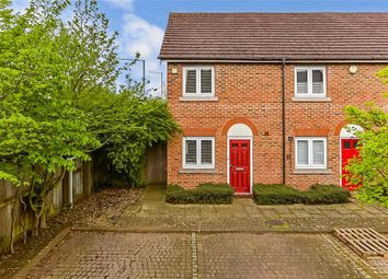 Thumbnail End terrace house for sale in The Rushes, Larkfield, Kent