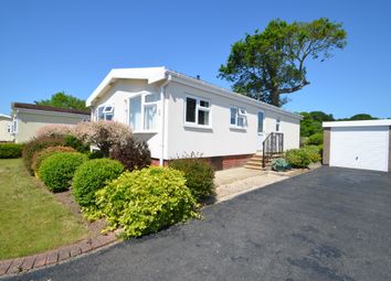Thumbnail Mobile/park home for sale in Meadow Close, Cat &amp; Fiddle Park, Clyst St Mary, Exeter