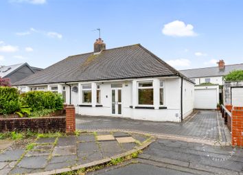 Thumbnail Semi-detached bungalow for sale in Hilton Place, Llandaff North, Cardiff
