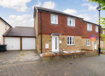 Thumbnail 3 bed end terrace house for sale in Running Foxes Lane, Ashford