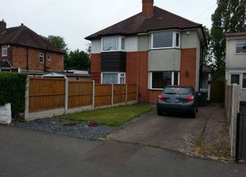 Thumbnail 2 bed semi-detached house to rent in Pierce Ave, Olton, Solihull