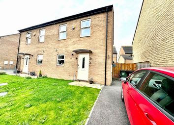 Thumbnail 3 bedroom semi-detached house for sale in Bretby Avenue, Ossett, West Yorkshire