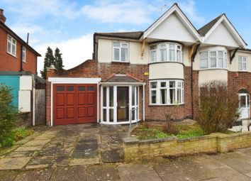 Thumbnail 3 bed semi-detached house for sale in Wynfield Road, Leicester, Leicestershire