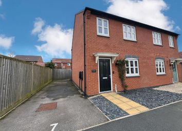 Thumbnail Semi-detached house for sale in Bluebell Green, Desford, Leicester