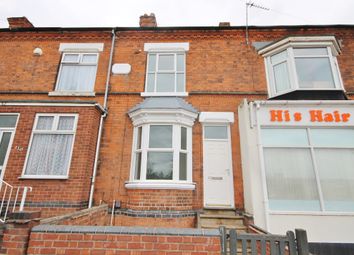 Thumbnail 3 bed terraced house to rent in Knighton Fields Road East, Knighton Fields, Leicester