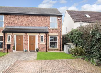 Thumbnail 2 bed end terrace house for sale in Holly Grove, Thorpe Willoughby, Selby, North Yorkshire