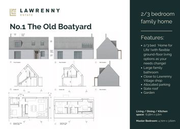 Thumbnail 3 bed terraced house for sale in Lawrenny, Kilgetty