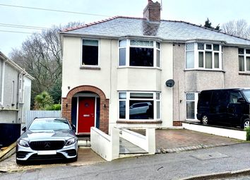 Thumbnail 3 bed semi-detached house for sale in Brynglas Road, Newport