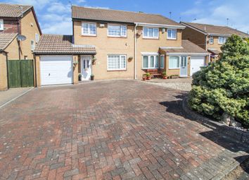 Thumbnail 3 bed semi-detached house for sale in Dunkeld Close, Blyth