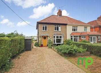 Thumbnail 3 bed semi-detached house for sale in London Road, Wymondham