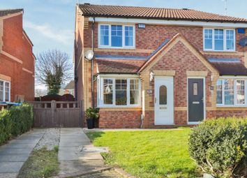 Thumbnail 2 bed semi-detached house for sale in Alwoodley Close, Hull