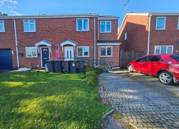 Thumbnail 3 bed semi-detached house for sale in Starth Wood Road, Hucknall, Nottingham