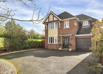 Thumbnail 4 bed detached house for sale in Merlin Close, Rothley, Leicester