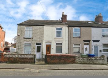 Thumbnail Terraced house for sale in Wellington Street, New Whittington, Chesterfield, Derbyshire