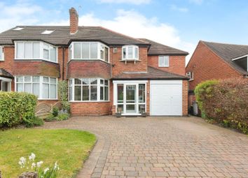Thumbnail Semi-detached house for sale in Wellington Grove, Solihull
