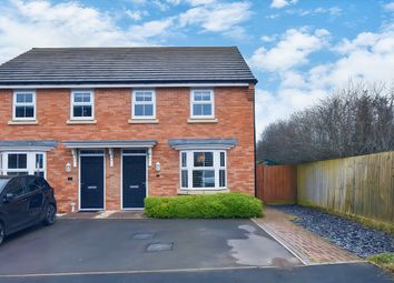 Thumbnail 3 bed semi-detached house for sale in Oakley Road, Market Drayton