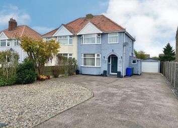 Thumbnail 3 bed semi-detached house for sale in Beccles Road, South Oulton Broad, Lowestoft, Suffolk