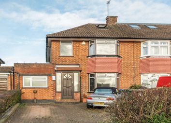 Thumbnail 3 bed semi-detached house for sale in Lowther Drive, Enfield