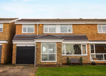 Thumbnail 3 bed semi-detached house for sale in Southward Close, Seaton Sluice, Whitley Bay