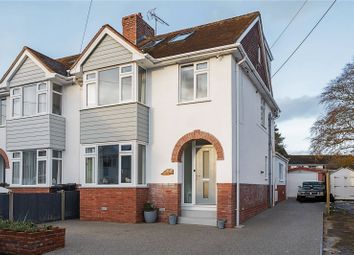 Thumbnail 4 bed semi-detached house for sale in Drakes Avenue, Sidford, Sidmouth, Devon