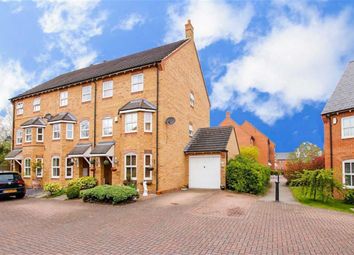 Thumbnail 3 bed town house for sale in Glendurgan Court, Westcroft, Milton Keynes, Bucks