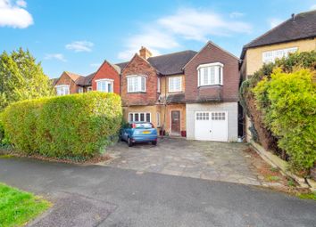 Thumbnail 5 bed semi-detached house for sale in Wickham Avenue, Cheam, Sutton