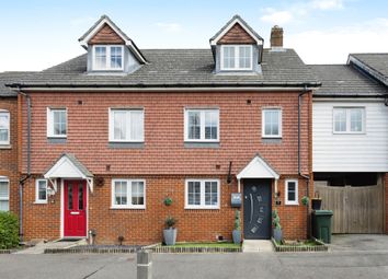 Thumbnail Town house for sale in Orchid Court, Kingsnorth, Ashford