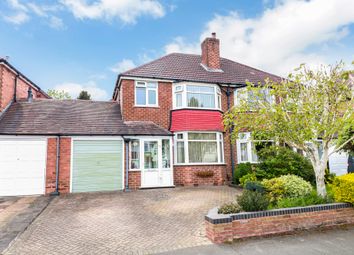 Thumbnail 3 bed semi-detached house for sale in Arundel Crescent, Solihull