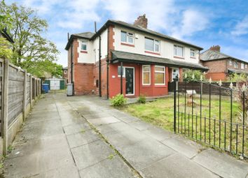 Thumbnail 3 bed semi-detached house for sale in Derbyshire Avenue, Stretford, Manchester, Greater Manchester